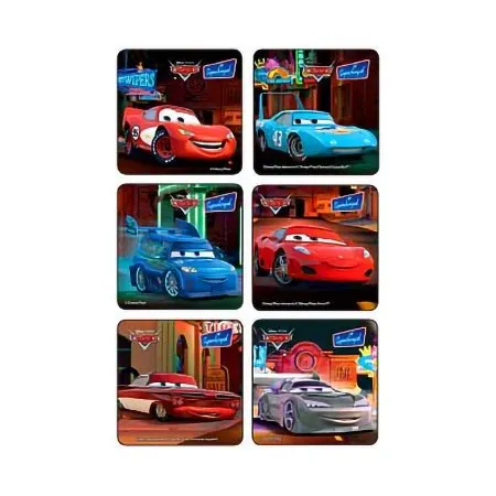 Medibadge - Kids Love Stickers - 1313P - Kids Love Stickers 90 per Pack Disney Cars Supercharged Sticker 2-1/2 Inch