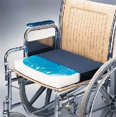 Patterson Medical Supply - Skil-Care - 552427 - Seat Cushion Skil-Care 18 W X 16 D X 1-1/2 H Inch Foam / Gel