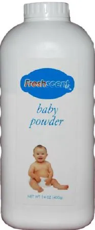 Donovan Industries - DawnMist - BP14 -  Baby Powder  14 oz. Fresh Scent Bottle with Dispensing Cap Corn Starch
