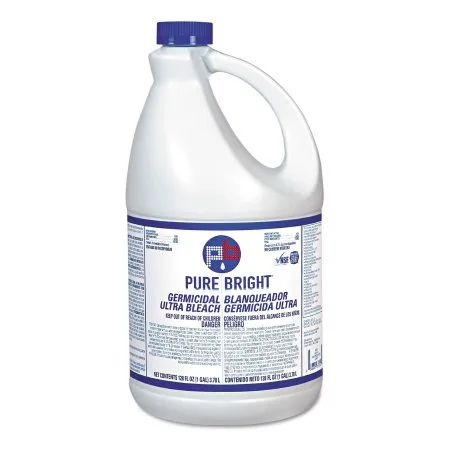 Lagasse - Pure Bright - KIKBLEACH6 -   Bleach Germicidal Manual Pour Liquid 1 gal. Jug Chlorine Scent NonSterile