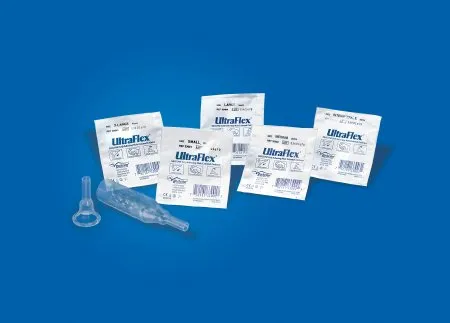 Bard Rochester - UltraFlex - 33301 - Bard  Male External Catheter Ultraflex Self adhesive Band Silicone Small