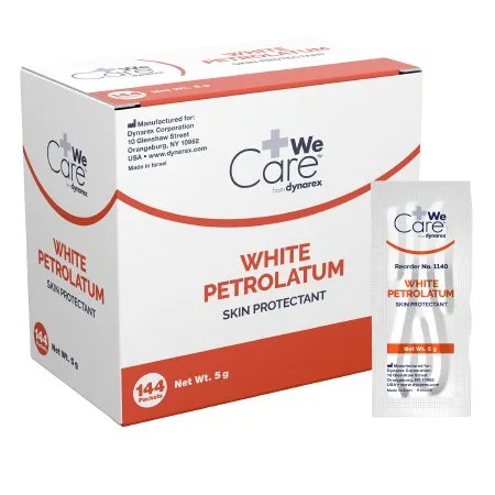 Dynarex - WeCare - From: 1140 To: 1141 -  Petroleum Jelly  5 Gram Individual Packet NonSterile