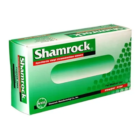 Shamrock - 20000 Series - 20213 - Exam Glove 20000 Series Large Nonsterile Vinyl Standard Cuff Length Smooth Clear Not Rated