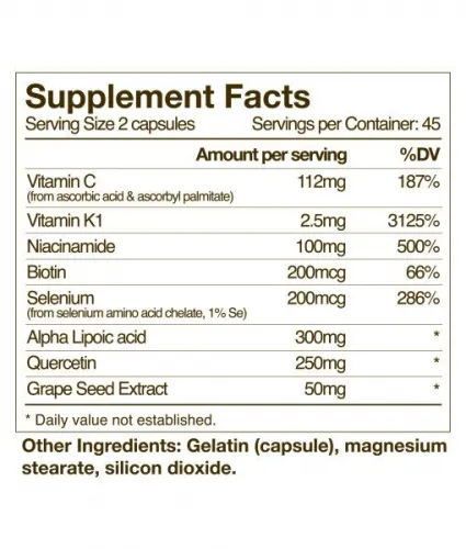 AIDAN Products - 674856000035 - IVC-Max capsules are a potent Vitamin C potentiator.