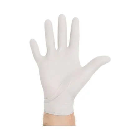 O&M Halyard - Sterling - 53130 - Exam Glove STERLING Small Sterile Pair Nitrile Standard Cuff Length Textured Fingertips Gray Not Rated