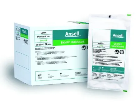 Ansell - 2018470 - Surgical Gloves, Sterile, Latex, Powder Free (PF), Size 7, 50 pr/bx, 4 bx/cs (US Only)