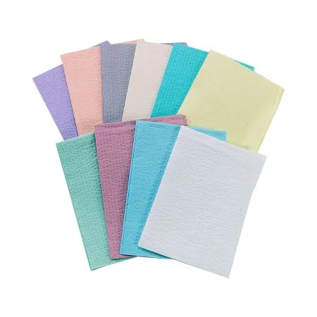 TIDI Products - 9810860 - Towel, 13" x 18", White, 3-Ply Tissue, 500/cs