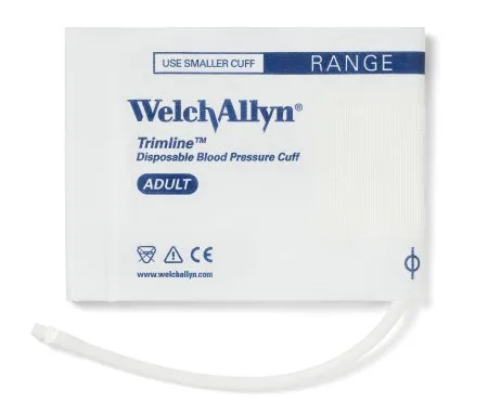Welch Allyn - Tempa-Kuff - 39019 - Single Patient Use Blood Pressure Cuff Tempa-Kuff 27.5 to 36.5 cm Arm Cloth Fabric Cuff Adult Long Cuff
