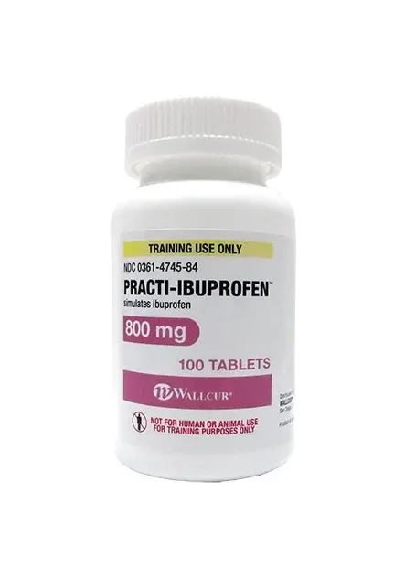 Wallcur - Practi-Ibuprofen 800 mg Oral Med - 684BU - PRACTI-IBUPROFEN  F/TRAINING 800MG D/S