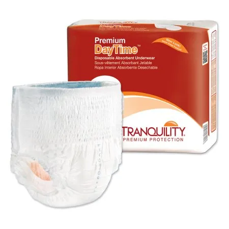 Principle Business Enterprises - Tranquility Premium DayTime - 2107 - Unisex Adult Absorbent Underwear Tranquility Premium DayTime Pull On with Tear Away Seams X-Large Disposable Heavy Absorbency