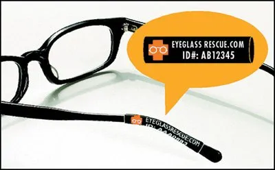 Eyeglass Rescue - 1000 - Identification and Protection Eyeglass Sleeves