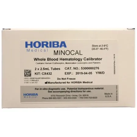 Horiba - Minocal - 5300000276 - Calibrator Minocal 2 X 2.5 Ml
