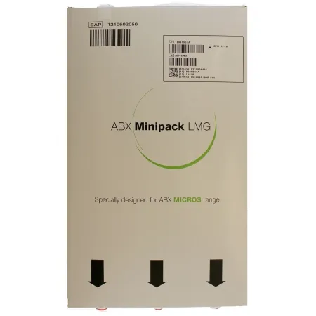 Horiba - ABX Pentra Minipack LMG - 1210602050 - Hematology Reagent Abx Pentra Minipack Lmg Erythrocyte Lysing For Abx Micros 45 / 60 Analyzers 150 Tests