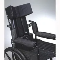 Skil-Care - SkiL-Care - 703130 - Wheelchair Foam Padded Nylon Extended Full Armrest Pads