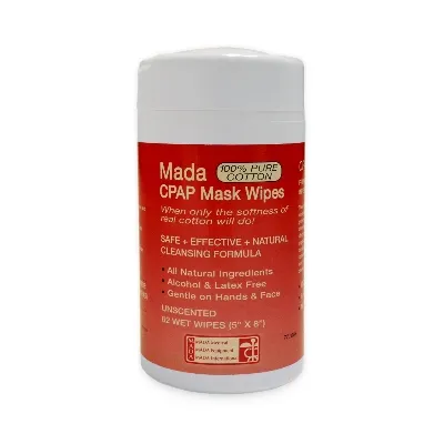 Mada Medical - From: 7035 to  7035 - Mada Medical 7035 WIPE WET F/CPAP MASK Cpap Products Mask Wipes Equipment