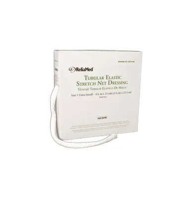 Reliamed - 710NB - ReliaMed Tubular Elastic Stretch Net Dressing, Large 30" 36" x 25 yds. (Chest, Back, Perineum and Axilla)