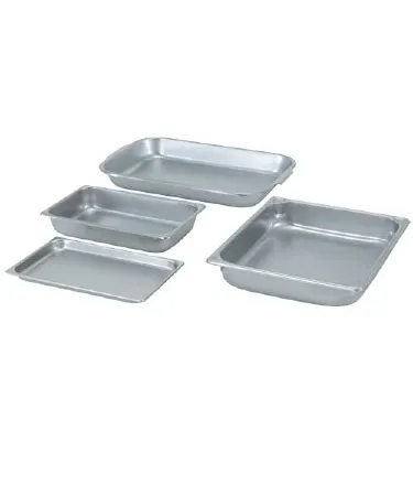 Medegen Medical Products - 30442 - Instrument Tray Quarter Size Stainless Steel 6.38 X 10.38 X 4 Inch
