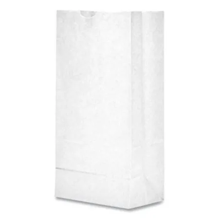 General - Bag-Gw8500 - Grocery Paper Bags, 35 Lb Capacity, 8, 6.13 X 4.17 X 12.44, White, 500 Bags