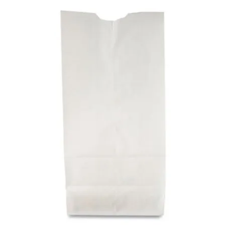 General - Bag-Gw10500 - Grocery Paper Bags, 35 Lb Capacity, 10, 6.31 X 4.19 X 13.38, White, 500 Bags