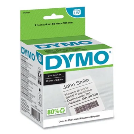 Avery - DYM-1763982 - Labelwriter Shipping Labels, 2.31 X 4, White, 250 Labels/roll