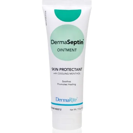 DermaRite  - DermaSeptin - 00212 - Industries  Skin Protectant  4 oz. Tube Scented Ointment