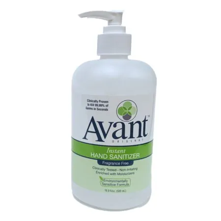 B4 Brands - Avant - 12089-16-FF - Hand Sanitizer Avant 16.9 oz. Ethyl Alcohol Gel Pump Bottle