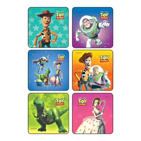 Medibadge - Kids Love Stickers - 1379 - Kids Love Stickers 90 per Roll Toy Story Sticker 2-1/2 Inch