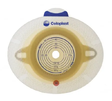 Coloplast - SenSura Click Xpro - From: 10016 To: 10035 -  Ostomy Barrier  Precut  Extended Wear Double Layer Adhesive 40 mm Flange Green Code System 13/16 Inch Opening