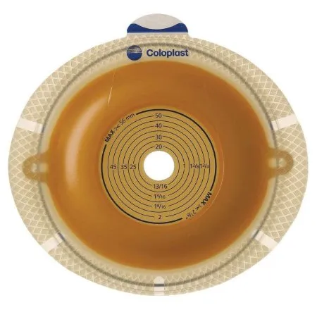 Coloplast - SenSura Flex Xpro - 11035 - Ostomy Barrier SenSura Flex Xpro Trim to Fit  Extended Wear Double Layer Adhesive 60 mm Flange Blue Code System 5/8-1-3/4 Inch Opening
