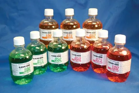Azer Scientific - Glucose Drink - 10-LL-075 - Glucose Tolerance Beverage Glucose Drink Lemon-Lime 75 Gram 10 oz. per Bottle
