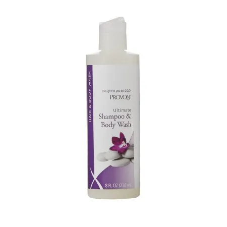 GOJO Industries - PROVON - 4227-48 -  Shampoo and Body Wash  8 oz. Flip Top Bottle Herbal Scent
