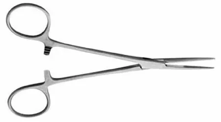 V. Mueller - SU2722 - Artery Forceps Kelly 5-1/2 Inch Length Surgical Grade Stainless Steel Curved