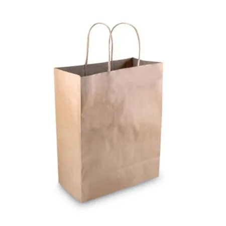 COSCO - COS-098375 - Premium Shopping Bag, 8 X 4 X 10.25, Brown Kraft, 50/box