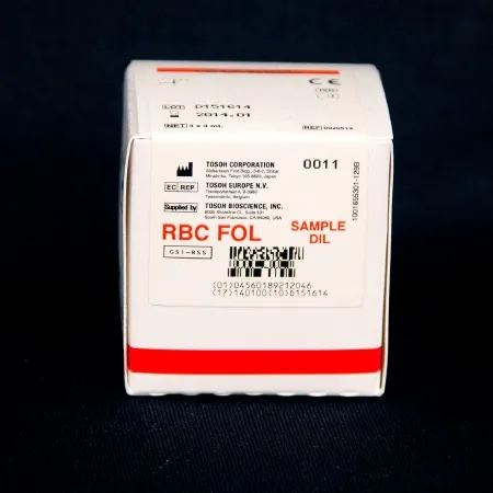Tosoh Bioscience - Aia-Pack - 020514 - Immunoassay Reagent Aia-Pack Red Blood Cell Folate (Rbc Folate) For Tosoh Aia Systems 200 Tests