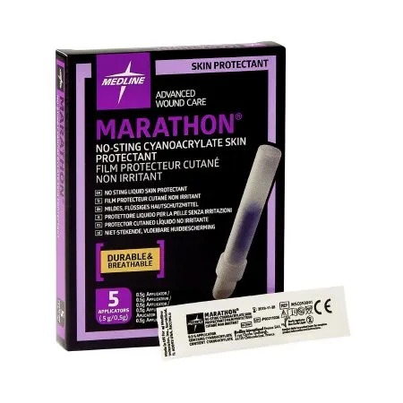Medline - Marathon - MSC093001 -  Skin Barrier Applicator  Cyanoacrylate Applicator Bottle Sterile