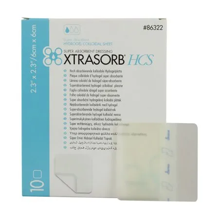 Derma Sciences - Xtrasorb - 86322 - Hydrogel Wound Dressing Xtrasorb Sheet 2.3 X 2.3 Inch Square Sterile
