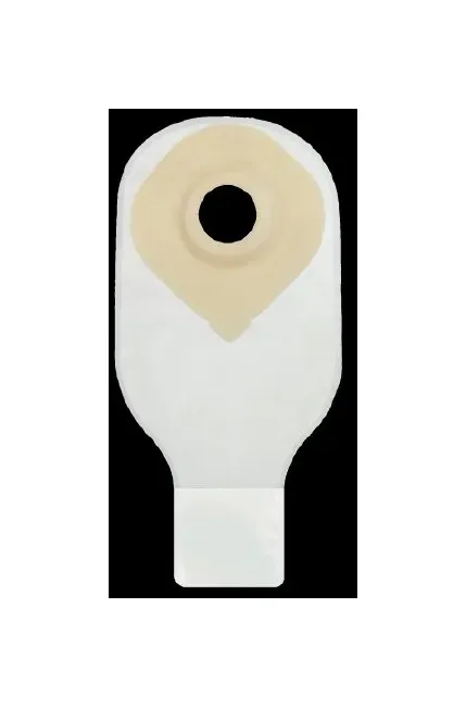 Securi-T - 7612298 - Ostomy Pouch Securi-T Usa One-Piece System 12 Inch Length Drainable Convex, Pre-Cut