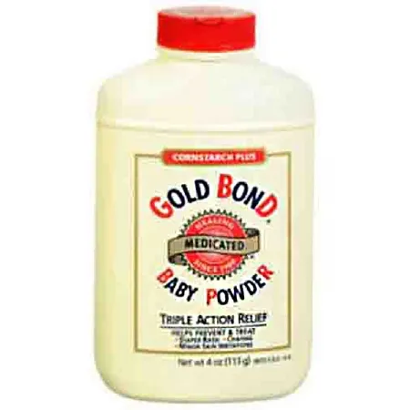 Chattem - Gold Bond - 4116702304 - Baby Powder Gold Bond 4 oz. Scented Shaker Bottle Cornstarch / Kaolin / Zinc Oxide