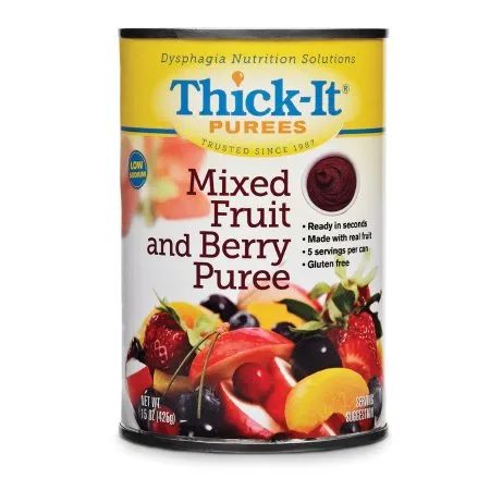 Kent Precision Foods - Thick-It - H316-F8800 - Thickened Food Thick-It 15 oz. Can Mixed Fruit and Berry Flavor Liquid IDDSI Level 4 Extremely Thick/Pureed
