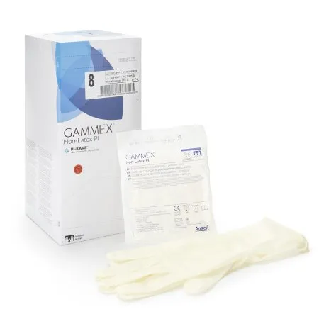 Ansell Healthcare - GAMMEX Non-Latex PI - 20685780 - Ansell GAMMEX Non Latex PI Surgical Glove GAMMEX Non Latex PI Size 8 Sterile Polyisoprene Standard Cuff Length Micro Textured White Chemo Tested