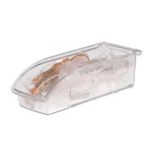 Akro-Mils - Hang and Stack - 305A5 - Storage Bin Hang And Stack Clear Polycarbonate 3-1/4 X 4-1/8 X 10-7/8 Inch