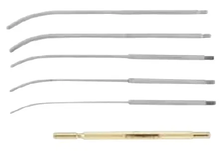 Medgyn Products - 030779 - Cervical Dilator Set 1 Mm, 1.5 Mm, 2 Mm, 2.5 Mm, 3 Mm Stainless Steel