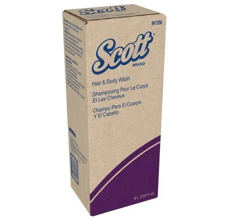 Kimberly Clark - Scott - 91726 - Shampoo and Body Wash Scott 8 000 mL Dispenser Refill Bottle Scented