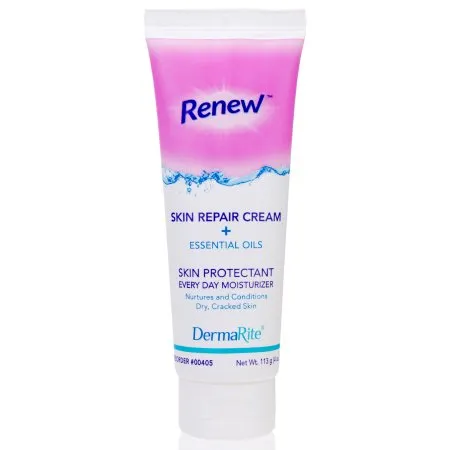 DermaRite  - Renew Skin Repair - 00405 - Industries  Skin Protectant  4 oz. Tube Scented Cream