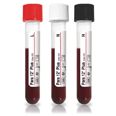 Streck Labs - 218903 - Hematology Control Para 12® Extend Low Level / Normal Level / High Level 3 X 3 Ml