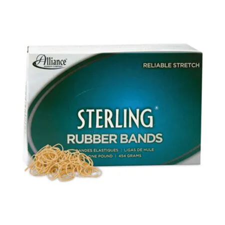 Alliance - All-24105 - Sterling Rubber Bands, Size 10, 0.03 Gauge, Crepe, 1 Lb Box, 5,000/Box