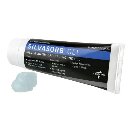 Medline - SilvaSorb - 08327030909 - Silver Wound Gel SilvaSorb NonSterile
