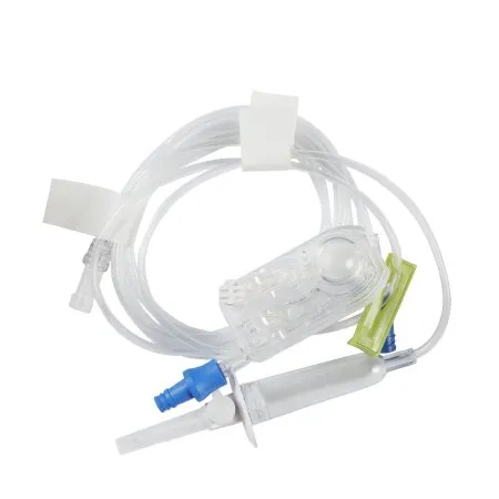 Icu Medical - PlumSet - 1468728 -  IV Pump Set  Pump 2 Ports 15 Drops / mL Drip Rate Without Filter 103 Inch Tubing Solution