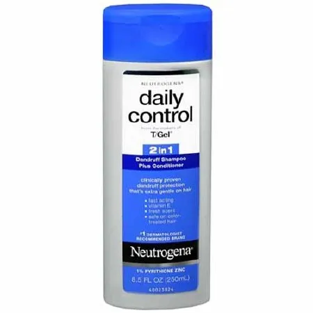 J&J - Neutrogena Daily Control 2-in-1 - 07050109000 - Dandruff Shampoo and Conditioner Neutrogena Daily Control 2-in-1 8.5 oz. Flip Top Bottle Fresh Scent
