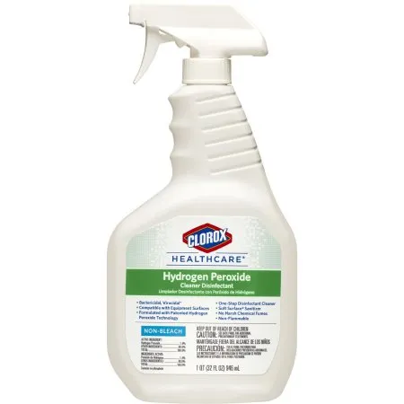 Clorox - 30828 - Spray, Hydrogen Peroxide Disinfectant Cleaner, 32 oz, 9/cs (Continental US Only)